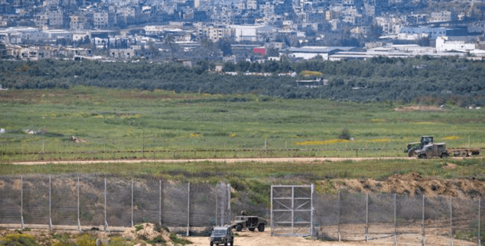 Gaza border with Israel