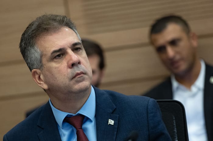 Energy Minister Eli Cohen.