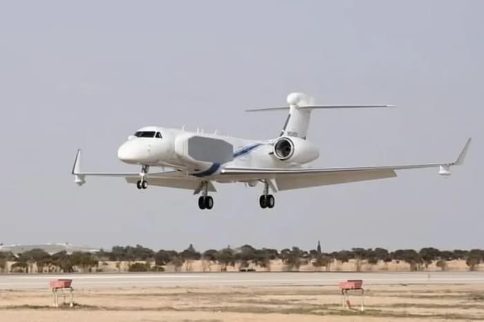 Israel's Air Force participating in the drill in Greece