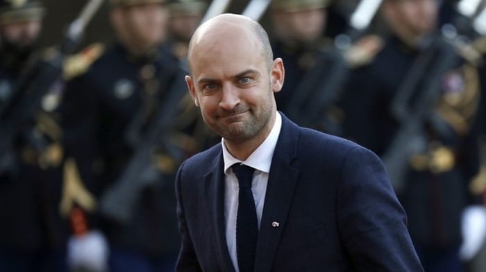 French Foreign Minister Jean-Noel Barrot, visiting the Elysee palace
