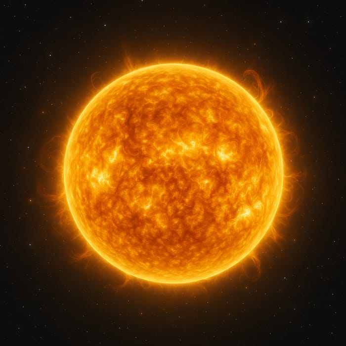 the sun