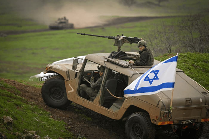 IDF in Ramat Hagolan