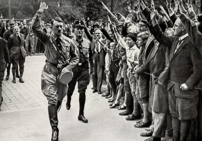 Hitler during the holocaust