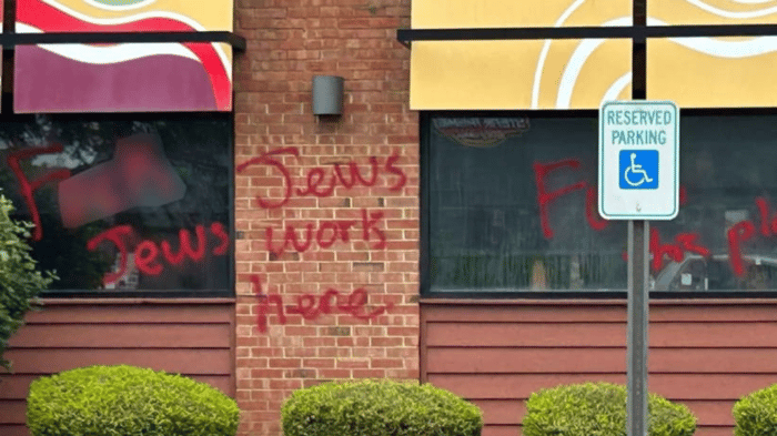 Photo from the scene at Applebee's restaurant