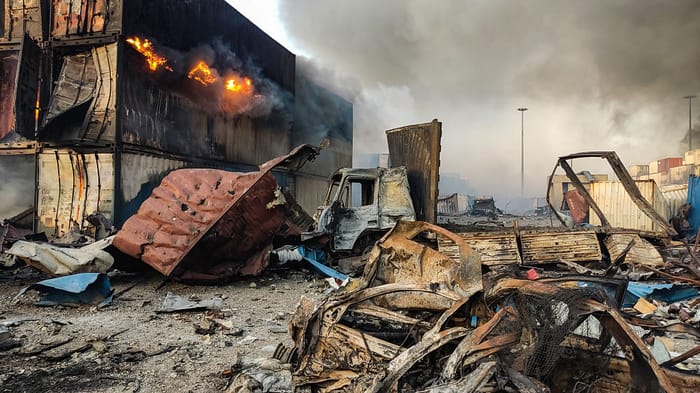 Iranian port explosion