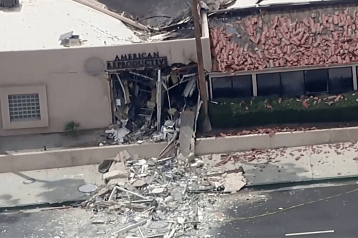 Fertility center that was attacked