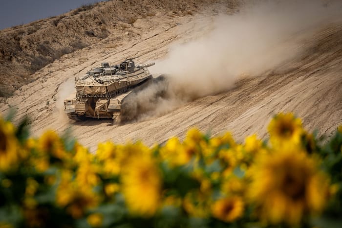 IDF tank.