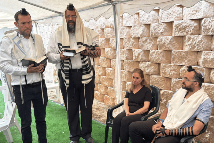 Tze'ela Gez's baby naming ceremony in Bruchin