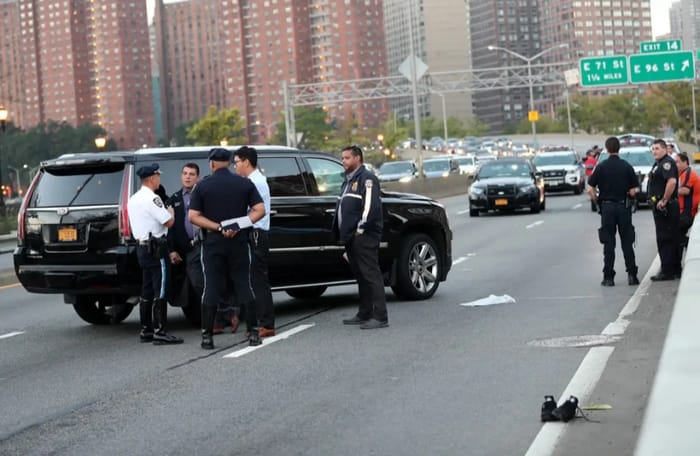 Scene of the accident