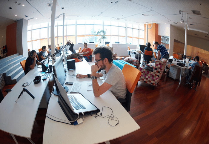 High-tech office