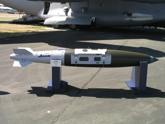 JDAM. Illustration.