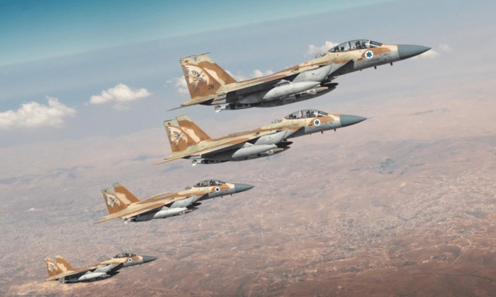 IAF jet on way to attack IRan