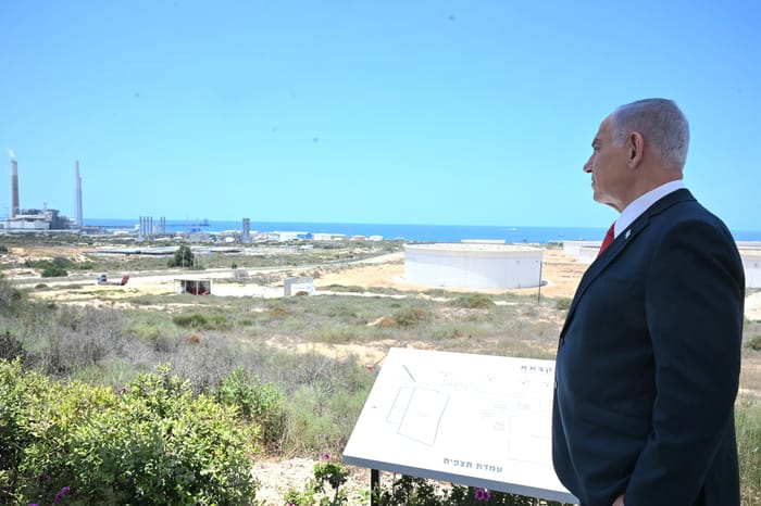 Netanyahu at the visit