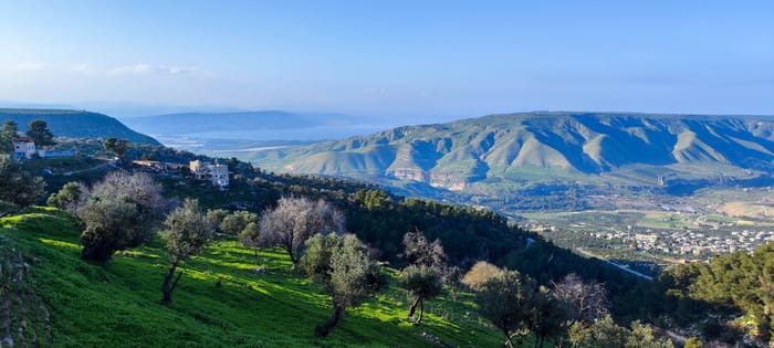 The stunning Golan Heights in Northern Israel
