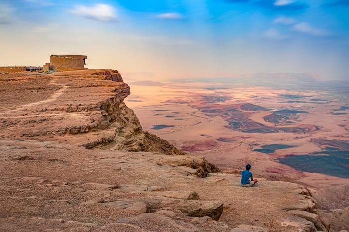 Ramon Crater in Israel's Negev Desert