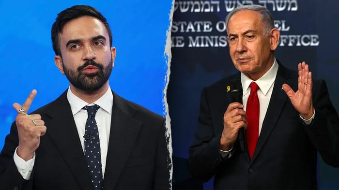 NYC Mayor candidate Mamdani and Prime Minister Netanyahu