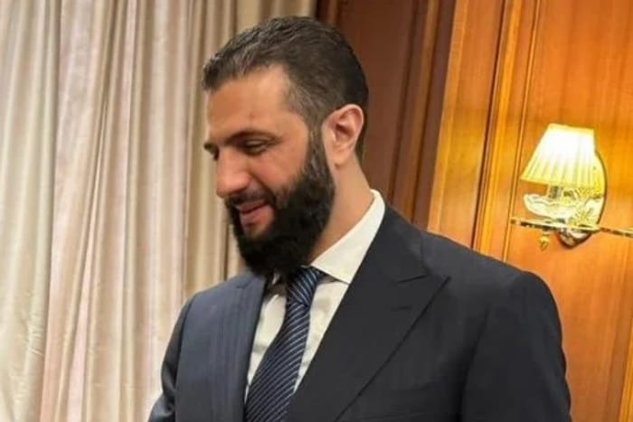 Syrian President Mohammad al-Sharaa