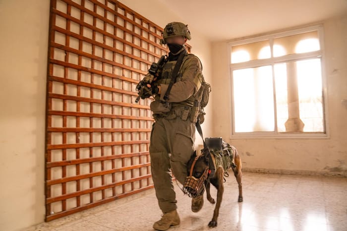 IDF operating in Samaria