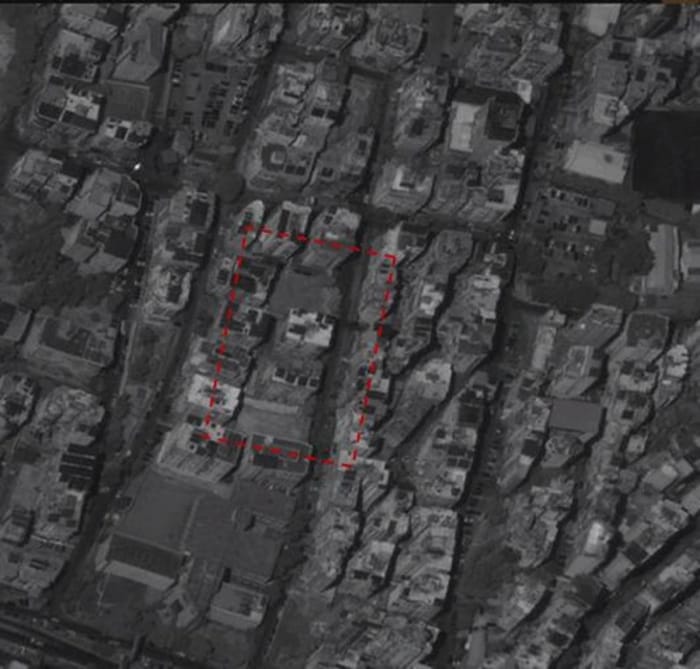 Satelite photos taken by the Unit
