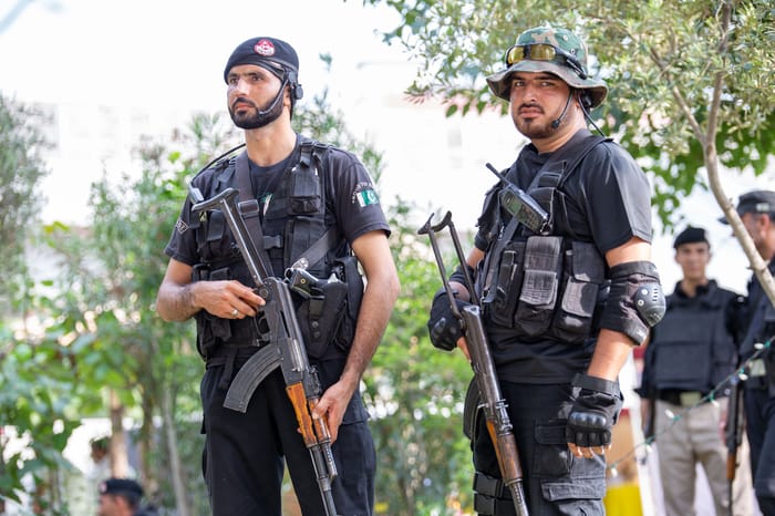 Pakistan Police officers