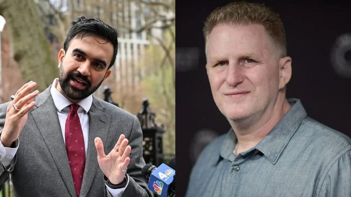  NYC mayoral candidate Zohran Mamdani  and Michael Rapaport 