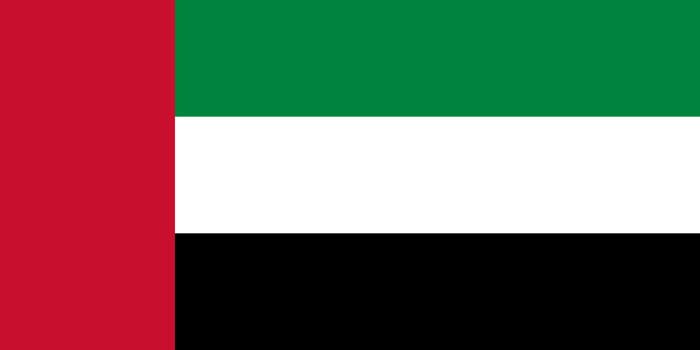 UAE flag.