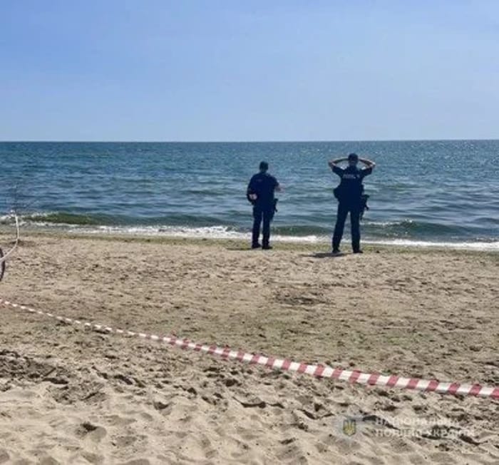 Scene of the incident in Ukraine