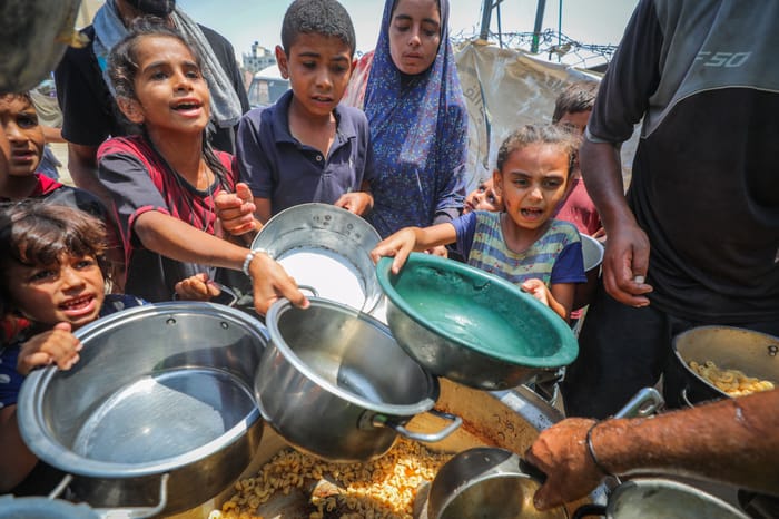 Food situation in Gaza, August 2025.