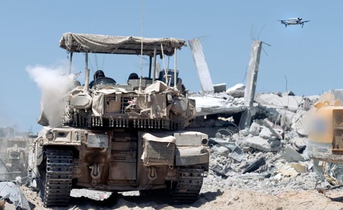 IDF operating in Gaza