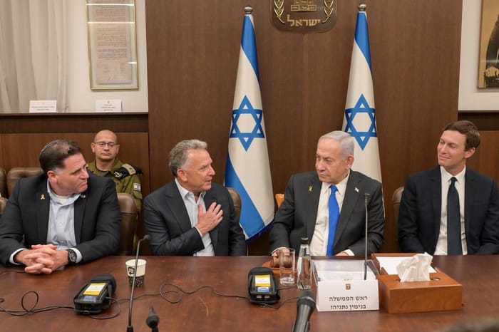 Witkoff, Netanyahu, Kushner