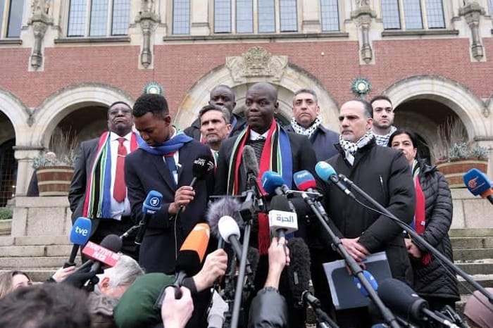 South Africa makes a statement