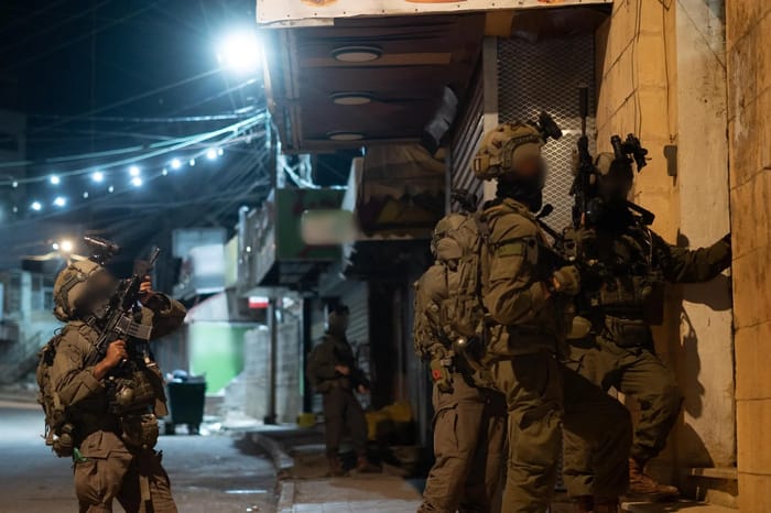 IDF operating in Samaria