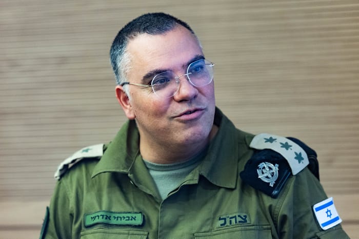 A Defense and Foreign Affairs Committee meeting at the Knesset, the Israeli parliament in Jerusalem on March 2, 2025.