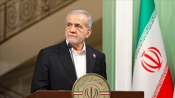 President of Iran Masoud Pezeshkian