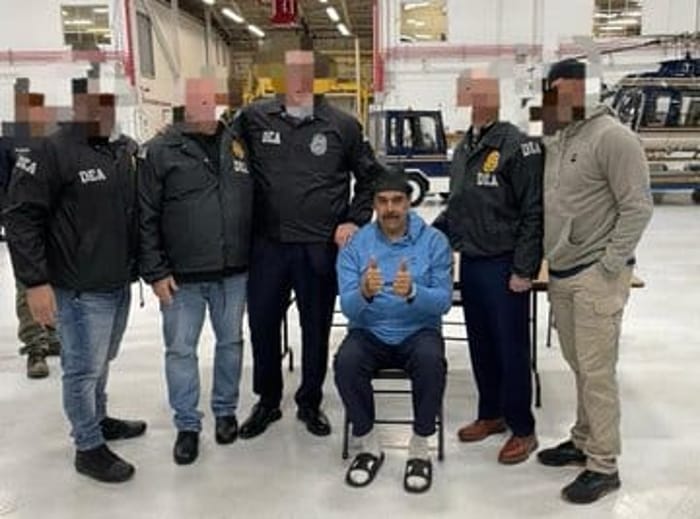 Maduro in U.S. custody, Jan 4th, 2026