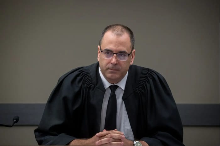 Beni Sagi, the President of the Beer Sheva District Court