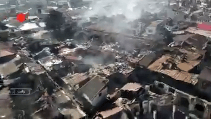 Rasht during Iranian anti-government riots, January 2026