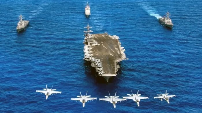 US Navy Strike Group