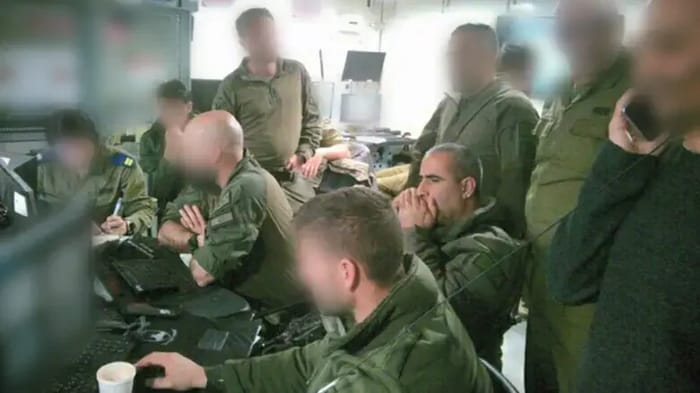 IDF during operation Red South