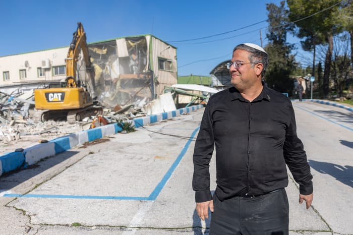 Ben Gvir tours the scene, January 20, 2026