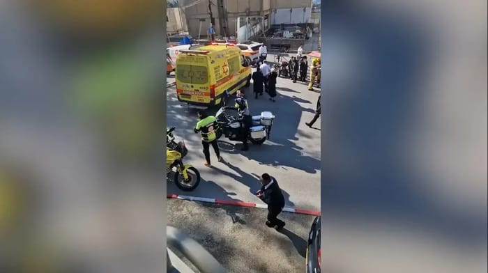 Scene of the Day care incident in Jerusalem