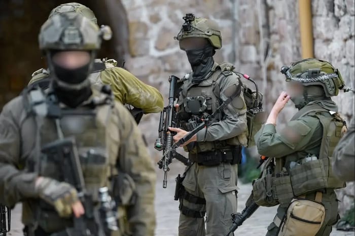 IDF operating in Samaria