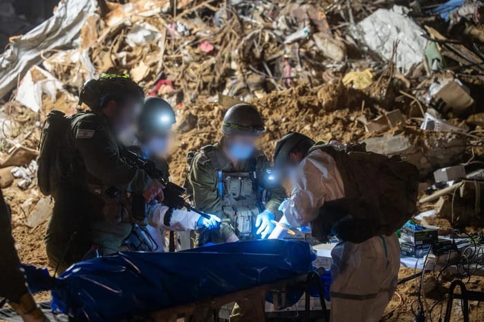Searching for slain hostage Ran Gvili in Gaza, January 2026