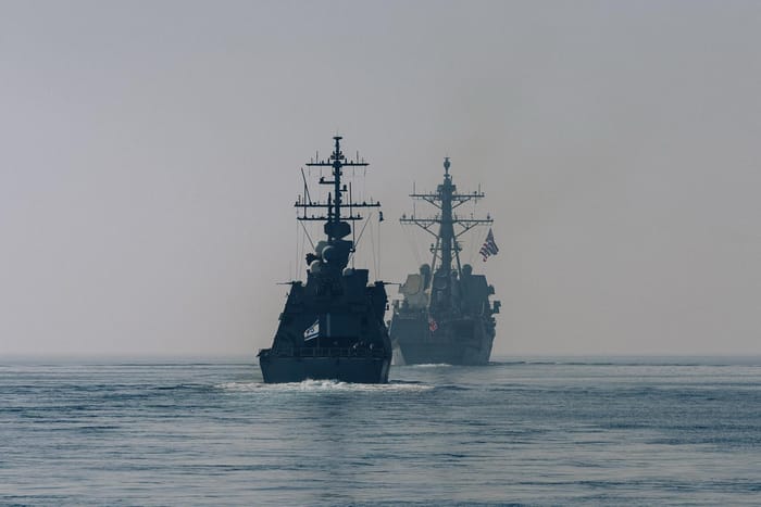 U.S. and Israeli Navies Team Up in Red Sea Drill