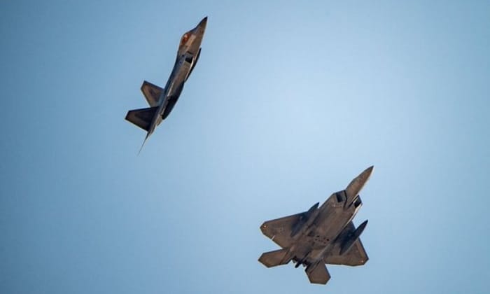 US fighter planes