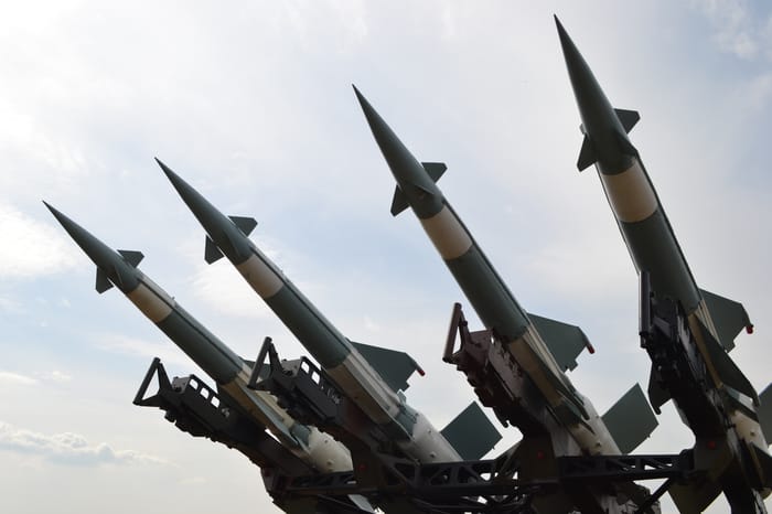 Missiles ready for strike
