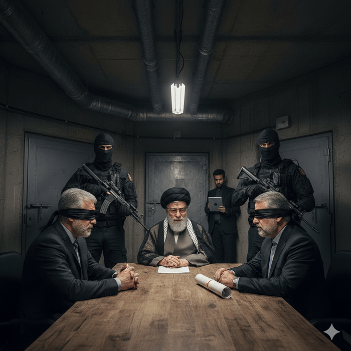 Meeting Khamenei in his bunker