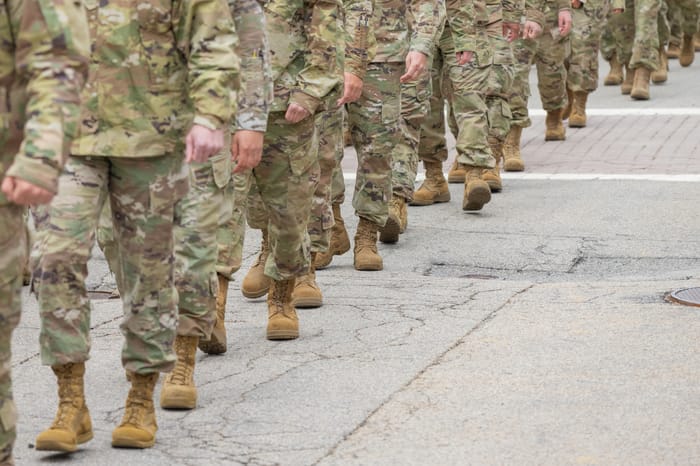 US soldiers