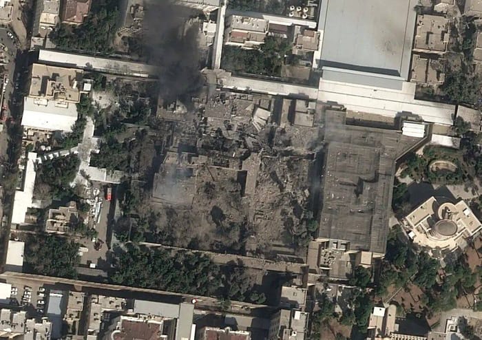 Khamenei's palace post attack