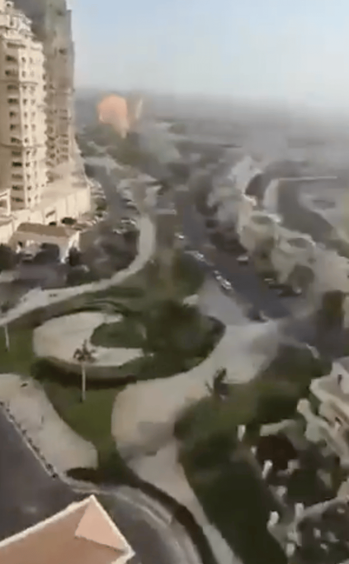 Iran attacks UAE